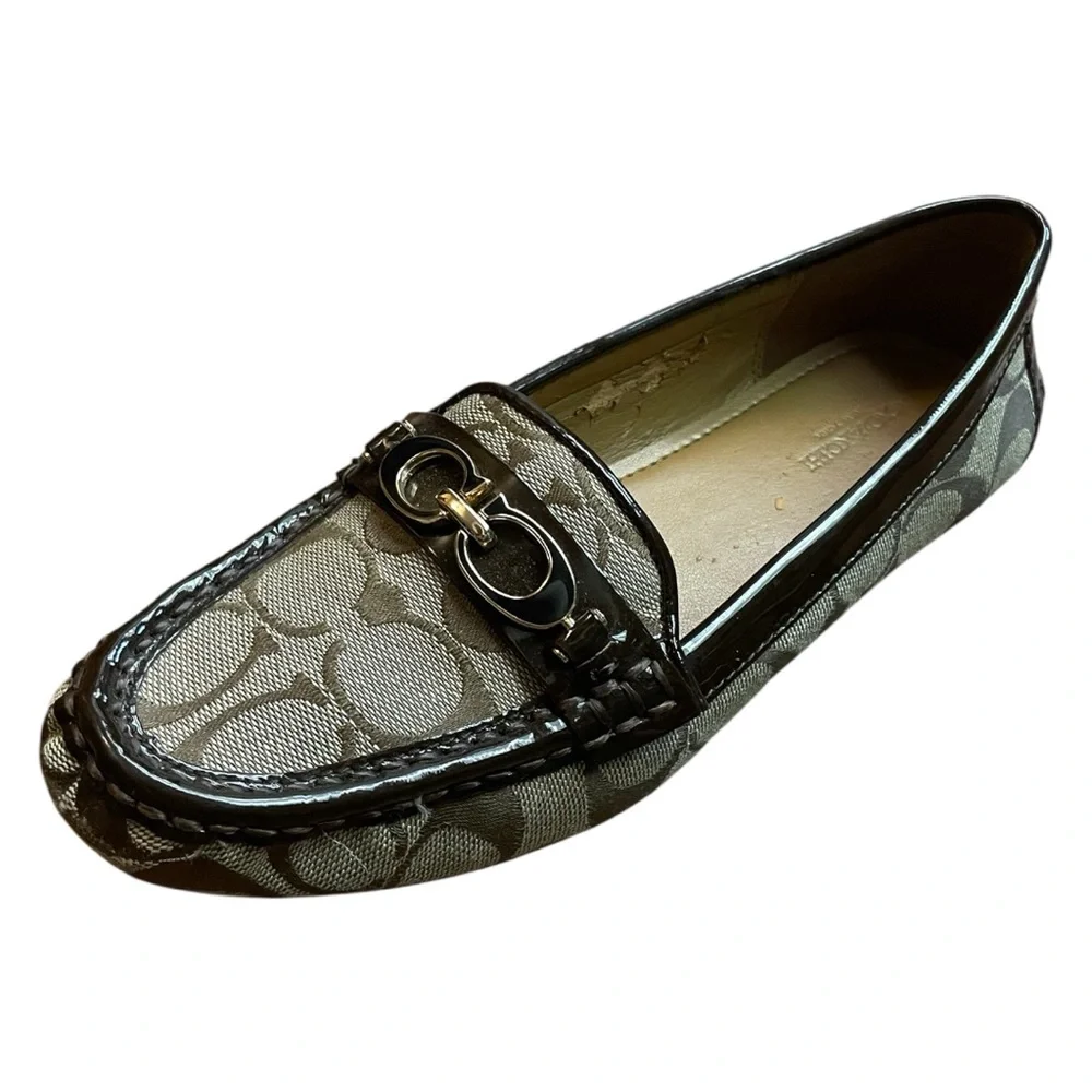 Coach Fortunata Signature C Jacquard Loafers - Picture 8 of 12